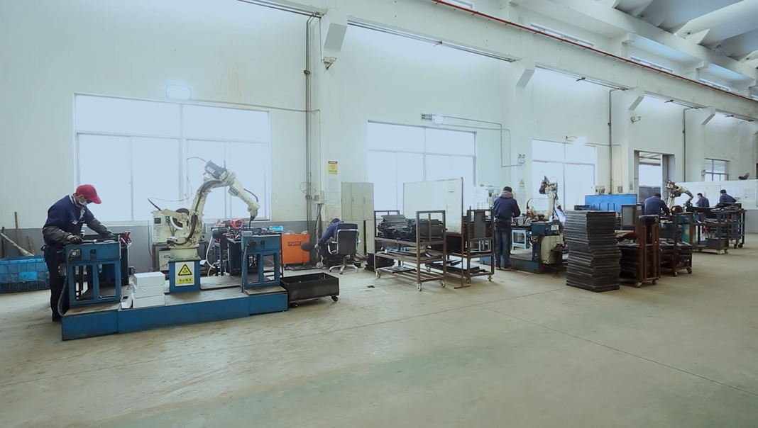 垃圾電子秤秤架自動(dòng)焊接